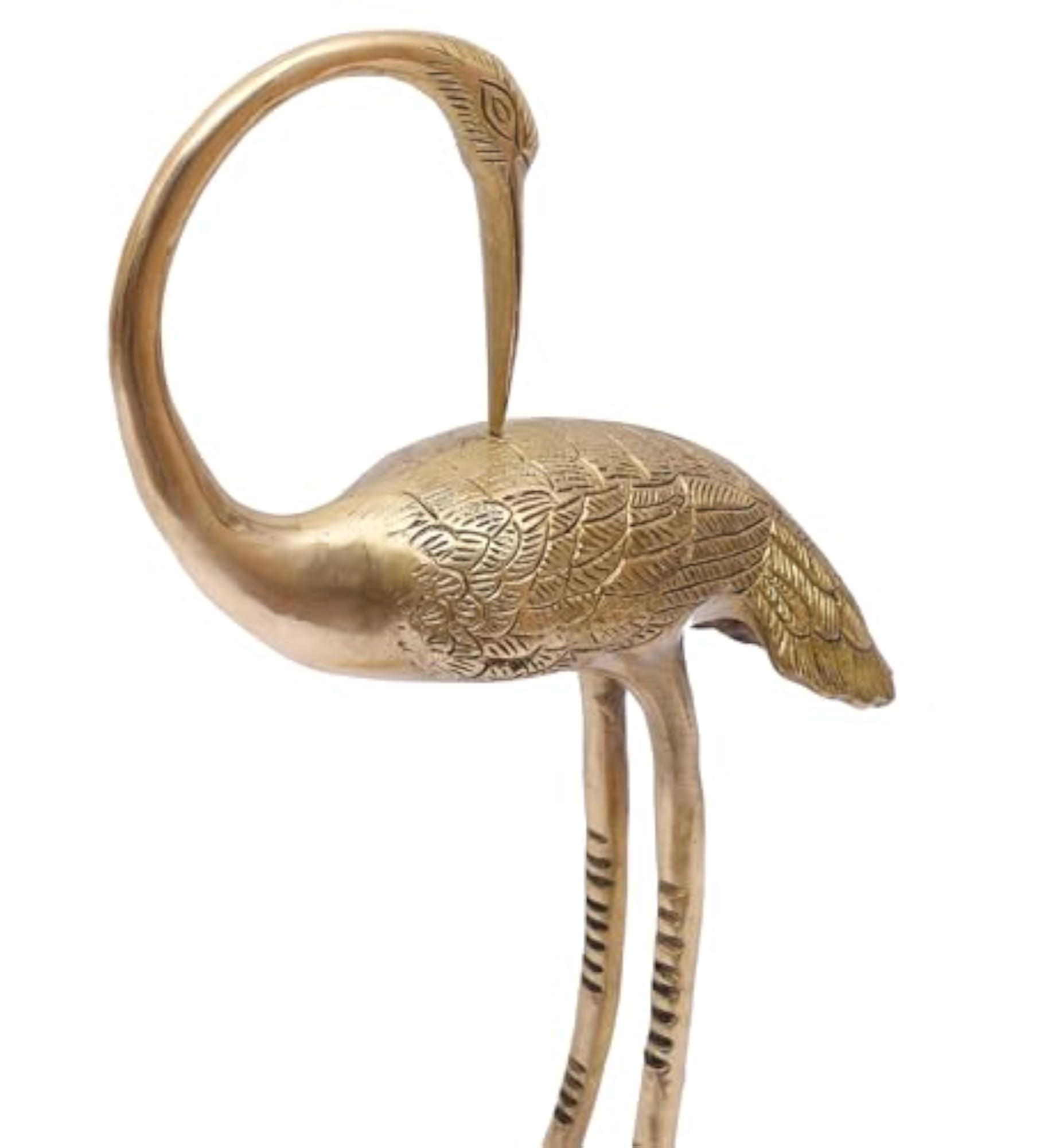 Brass Love Cranes Pair Showpiece